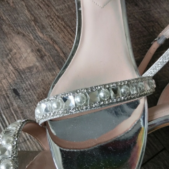 Aldo Shoes - Prom Shoes Silver Heels by Aldo